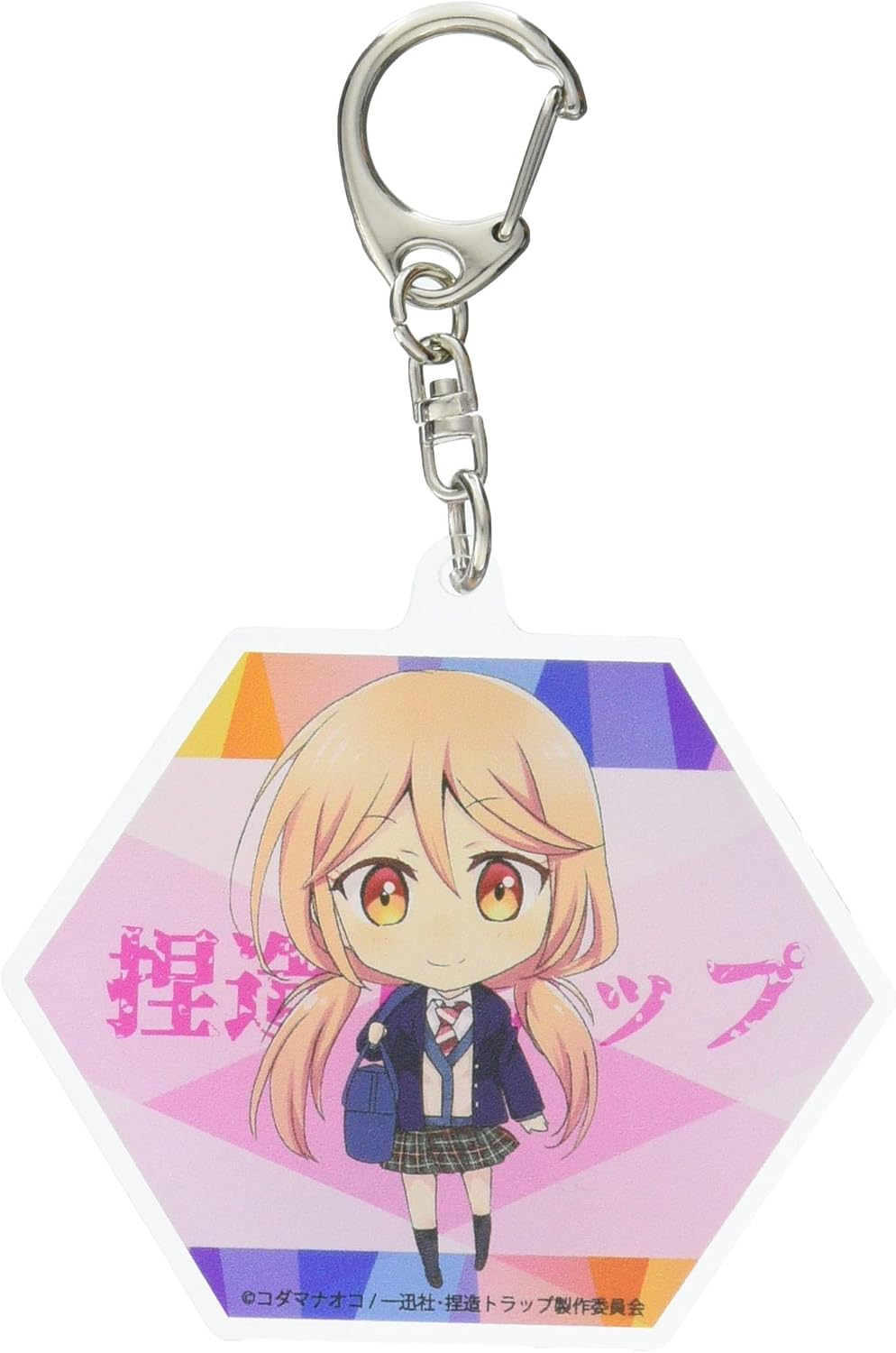 捏造拖把 Ntr 03 冈崎由真01 亚克力钥匙圈6角形 玩具 亚马逊中国