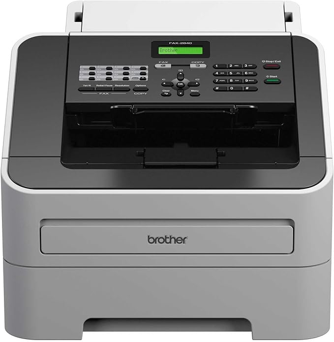 Brother FAX-2840 高速单声道激光传真机FAX2840ZU1 Printer With Start Up Toner