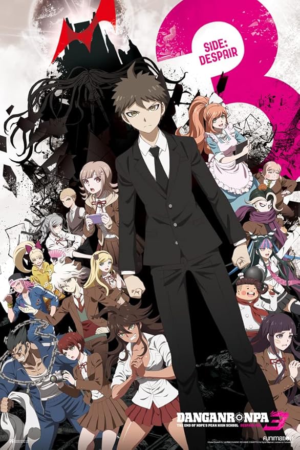 dangan ronpa 动漫房间装饰商品学校三部曲酷墙装饰艺术印刷海报 30