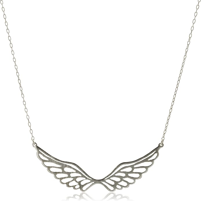 羽毛项链(银色) hanenc-r : 亚马逊中国: 珠宝首饰