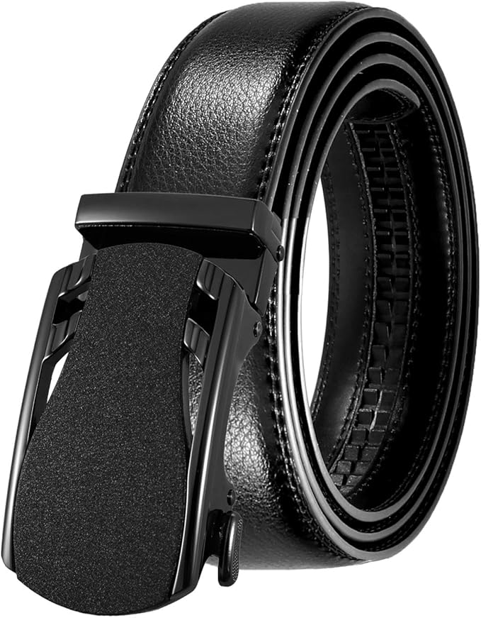 jiniu 男式皮带自动扣 35 毫米棘轮连衣裙 黑色皮带盒 black kt14 one