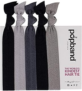 popband 纯 colour 发圈*皮筋 / ties 5件装