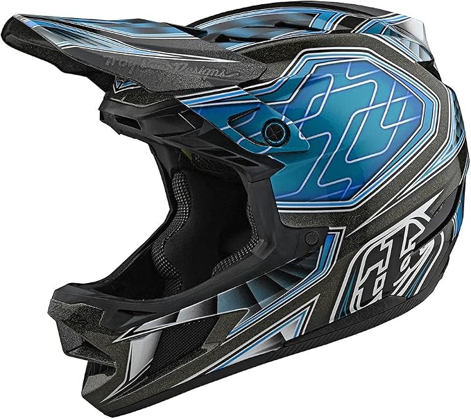 troy lee designs d4 复合材料lowrider 成人越野 bmx 自行车头盔