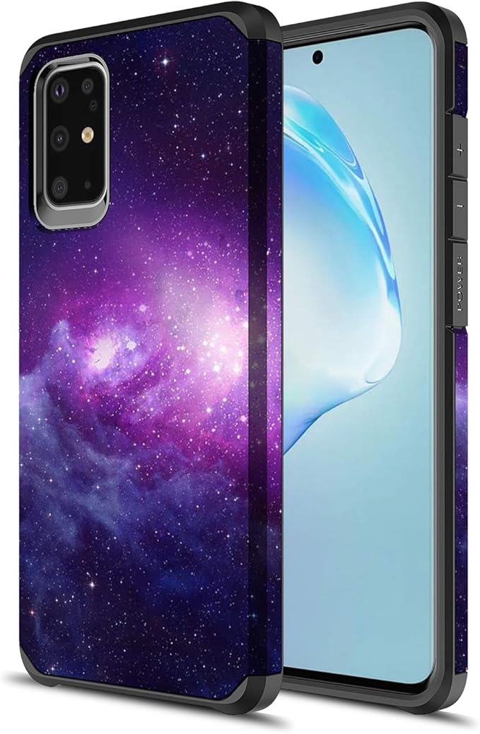 三星 galaxy s20 plus 手机壳,onyxii 混合双层纤薄图案装甲防震抗