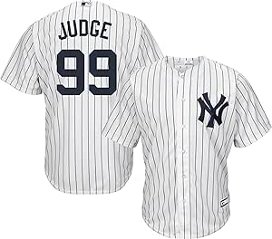 outerstuff aaron judge 纽约洋基队 mlb 男孩青少年 8-20 球员球衣