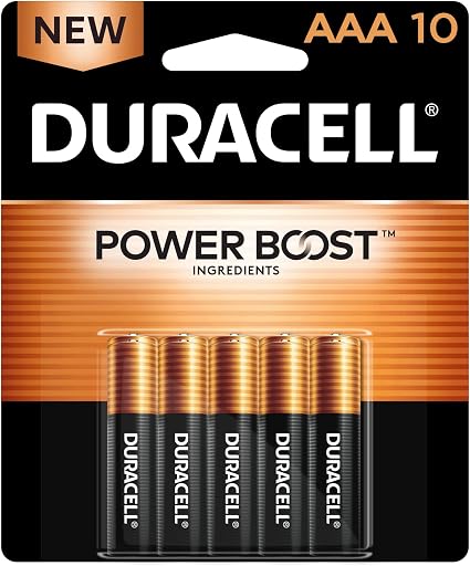 Duracell Coppertop 碱性aaa 电池aaa 10份10 亚马逊中国 家居装修