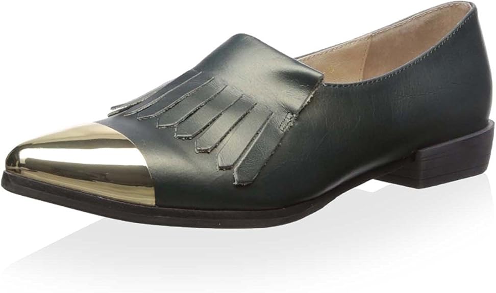 All Black 女式深色kilty 平底鞋 绿色 欧洲37 M 码 美国6 5 M 码 亚马逊中国 鞋靴