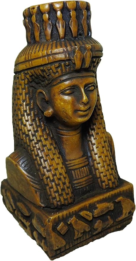 埃及女王克利奥帕特拉法老法老雕像 3d 雕像古代 4.