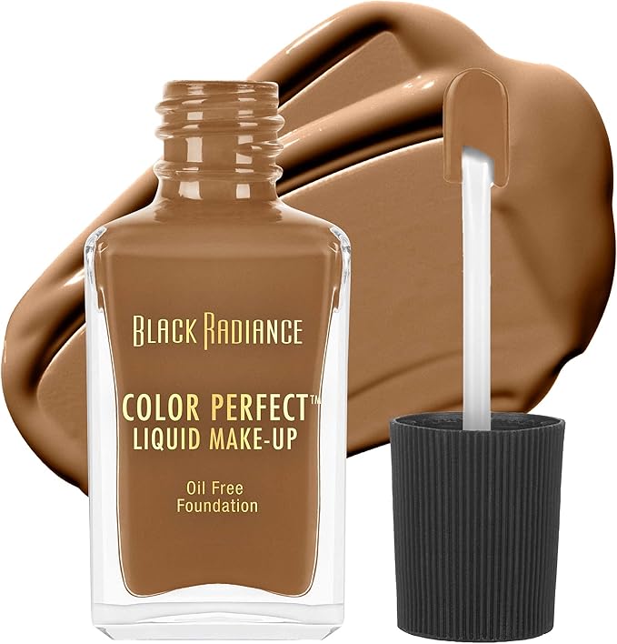 black radiance color perfect 液体化妆品,小饼干,1 液盎司