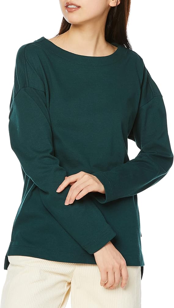 aigle 艾高 t恤 [官方] 斜纹垂肩 长袖t恤 女士