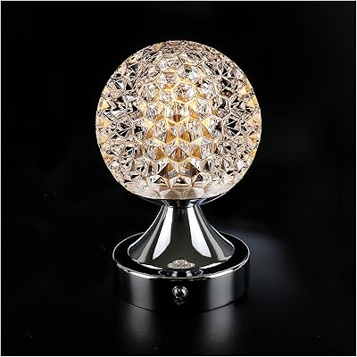 luma 现代吸顶灯灯罩球形灯罩亚克力水晶镀铬球形灯罩吊灯适用于客厅