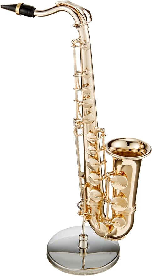 sunrise sound house 迷你乐器 高音萨克斯 1/6 金色
