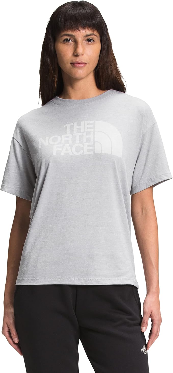 the north face 北面 女式短袖半圆顶三混纺 t 恤(标准和加大码)
