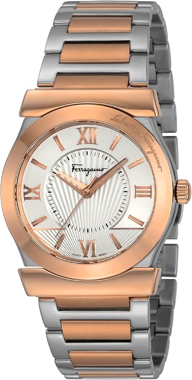 ferragamo 手表 vega 银色表盘 fi0890016 男士