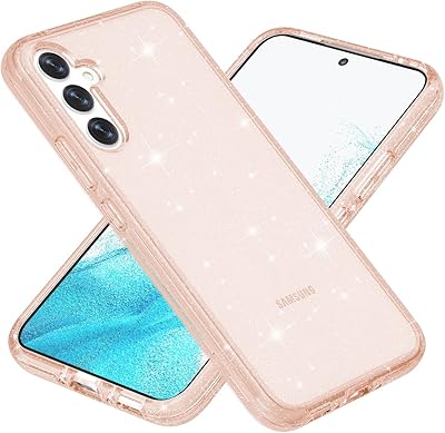 baisrke 三星 galaxy a34 5g 闪光手机壳,重型保护混合手机壳硬塑料