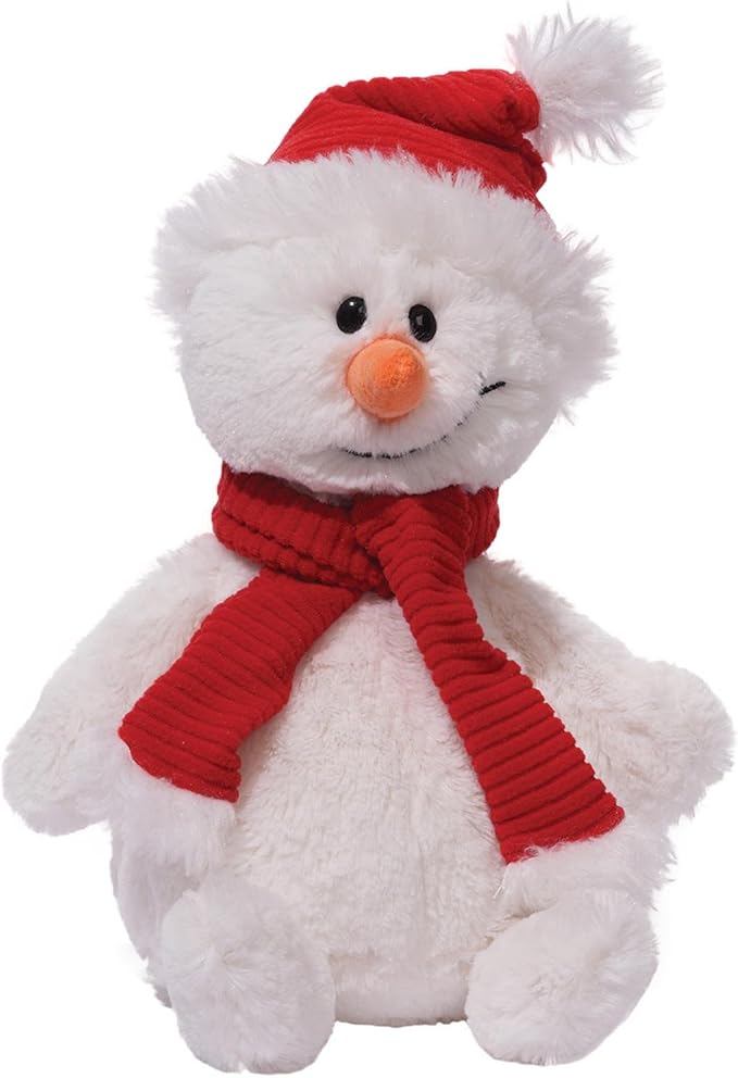 gund 毛绒玩偶 圣诞雪人-snowbelly (36cm) : 亚马逊中国: 玩具