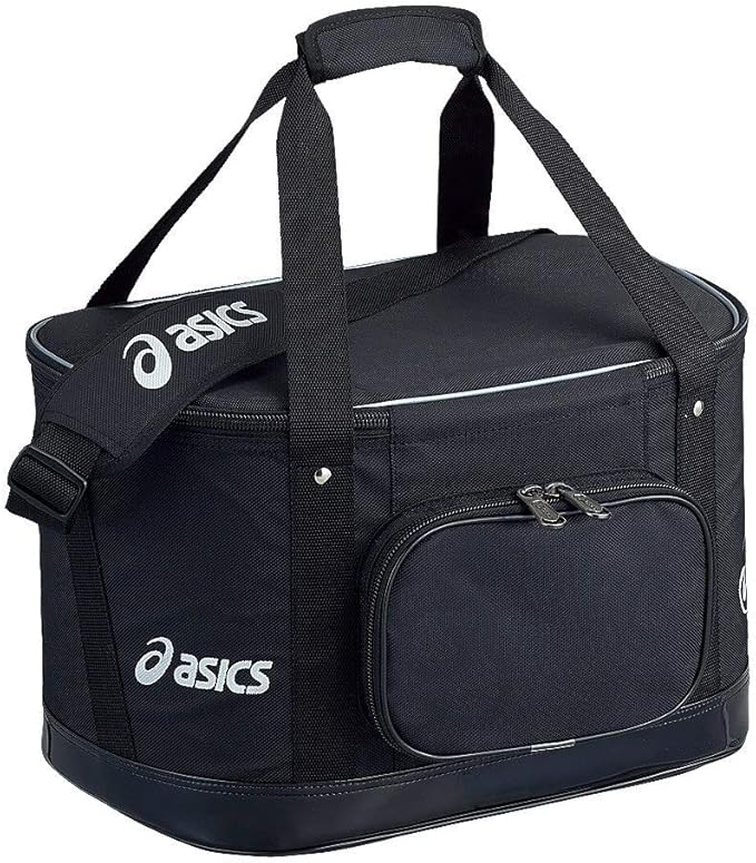 asics(亚瑟士) 棒球 球壳 包 beq330 黑色 (硬式/软式5块,软3号2可