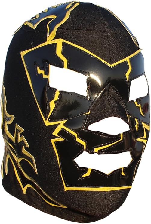 luchador 面具成人尺寸 lucha libre 成人墨西哥摔跤服装专业版莱卡