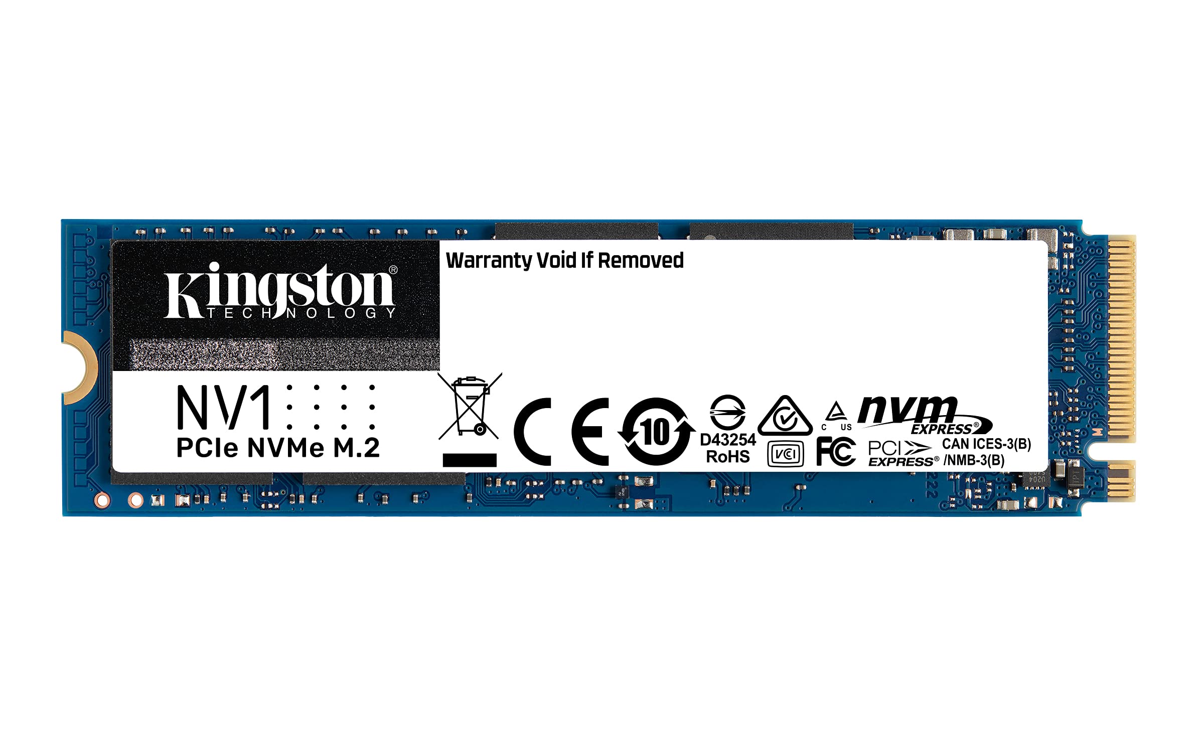 Kingston NV NVMe PCIe SSD 500GB M.80-SNVS /500G memory