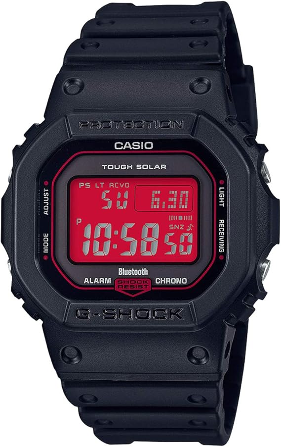 casio卡西欧gshockadrenalin红色系列限量版手表gwb5600ar1