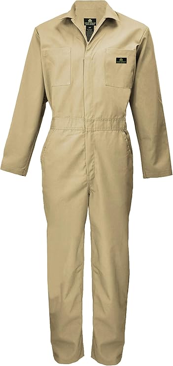 natural uniforms 男式长袖拉链连体服