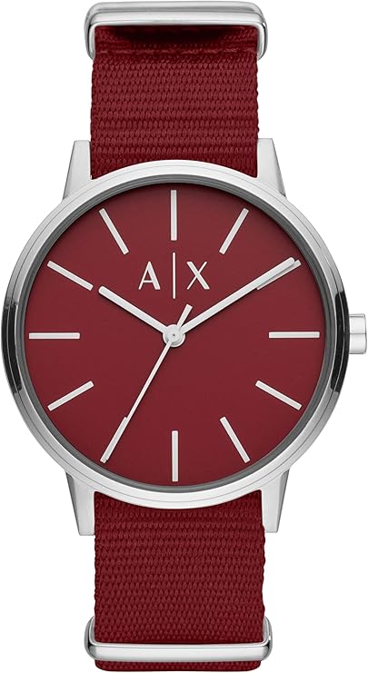 [a|x 阿玛尼 exstenge ] 手表 cayde ax2711 男士 正规进口商品 红色