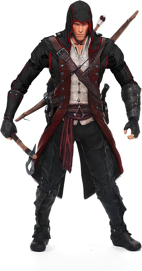 mcfarlane toys 刺客信条康纳可动人偶纽约套装