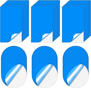 broadsheet 60 件自粘乙烯基泳池补丁修复套件,空气床垫补丁套件重型