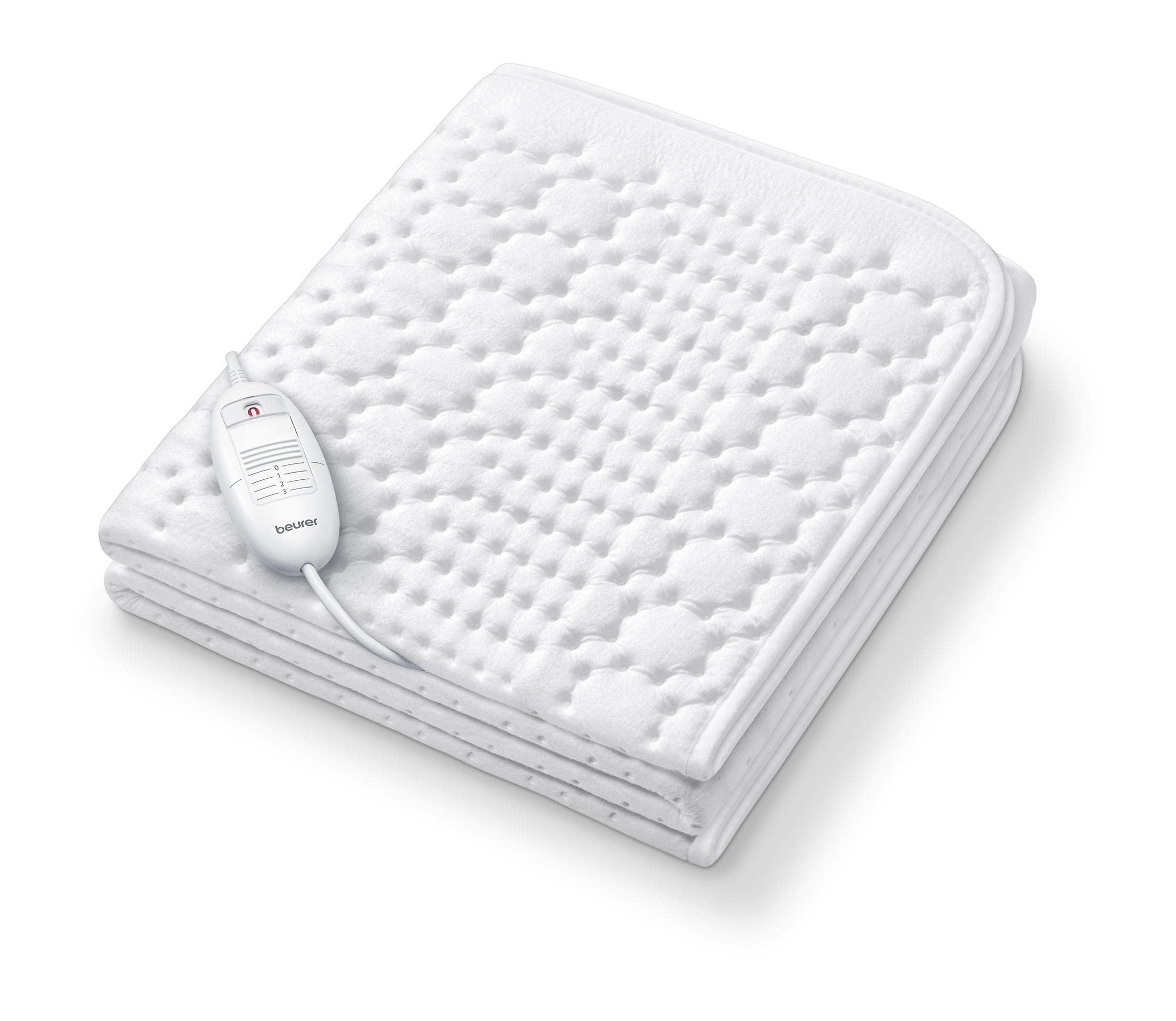 Beurer TS 19 Electric blanket 3 speed variable temperature machine washable, 130 x 75cm