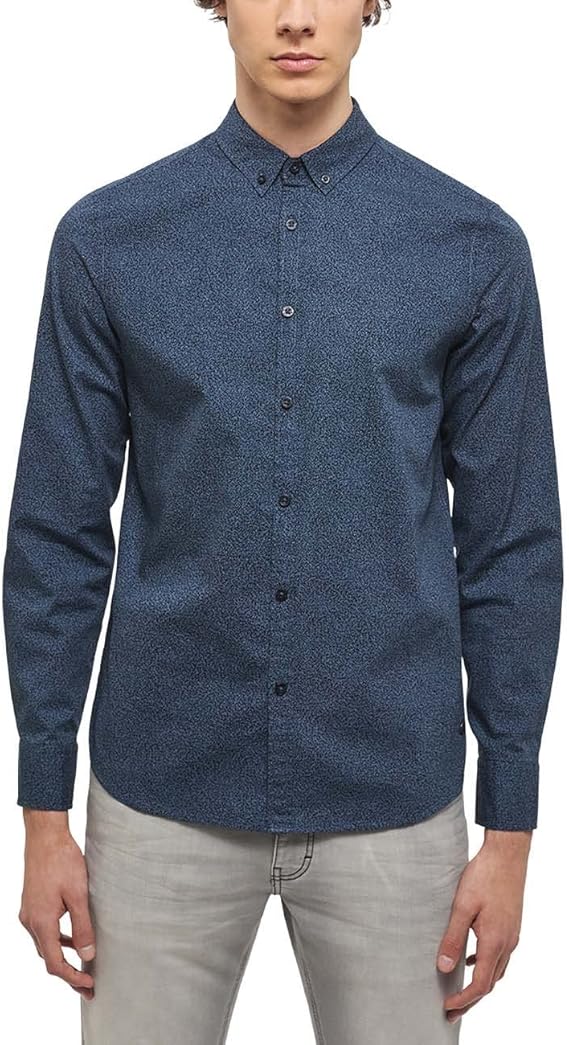 mustang 男士 casper full aop 经典衬衫