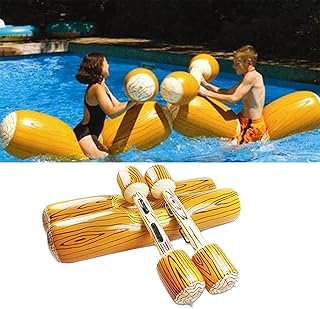 漂浮玩具 4 件泳池游戏,适合 4 名玩家,成人儿童夏季游泳派对水上运动