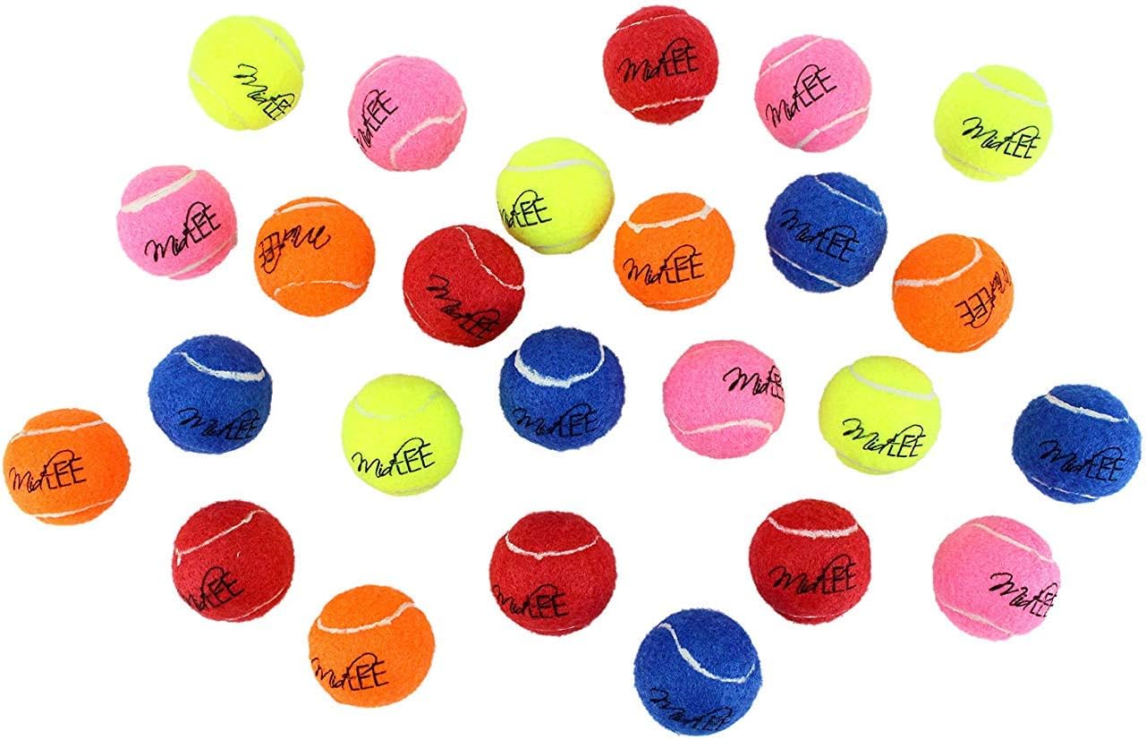 81 厘米迷你狗狗网球散装一套 25 种不同颜色