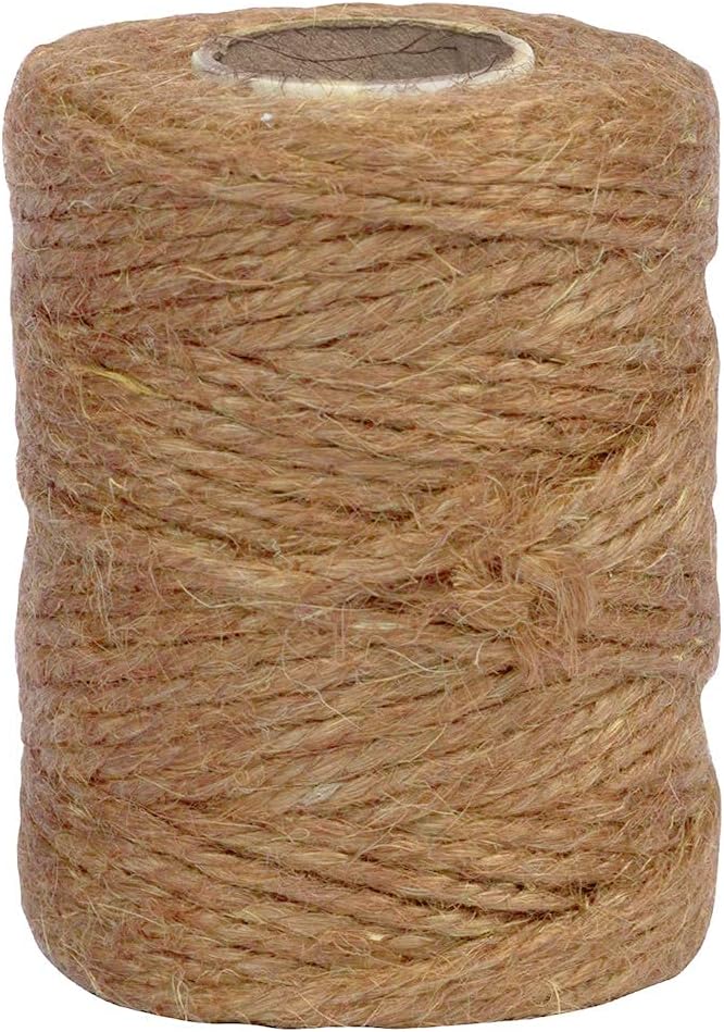 jam paper 牛皮纸绳 - 1/8 x 73 码 - 自然棕