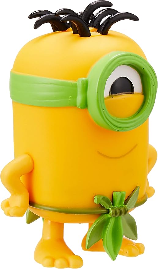 Funko Minions Movie Pop Au Naturel 小黄人大电影pop公仔 树叶装原始小黄人 玩具 亚马逊中国