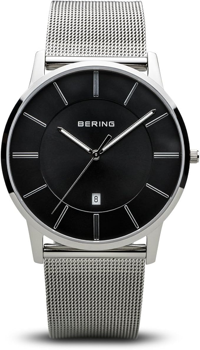 bering 丹麦品牌 经典系列 石英男士手表 13139-002 : 亚马逊中国
