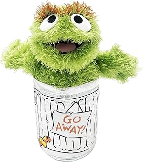 sesame street oscar the grouch 毛绒玩具