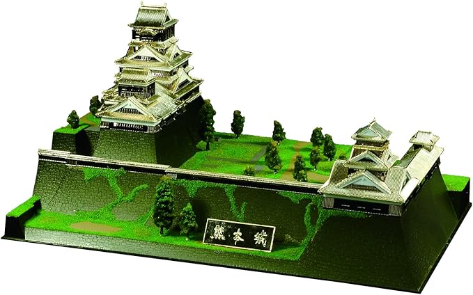 童友社 1/350 日本名城 豪华金 熊本城 塑料模型 dg-7