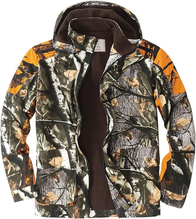 sukinno 迷彩夹克,适合男士,狩猎服装,轻质夹克