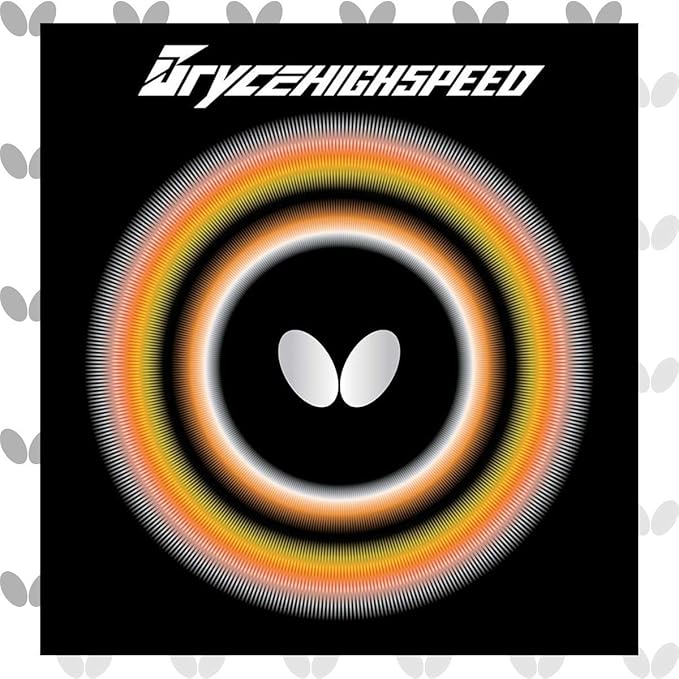 蝴蝶 (butterfly) 乒乓球胶皮布莱斯高速05950黑色 (278&nbsp;)