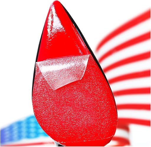 鞋底保护罩 鞋抓 鞋底贴纸 红底保护罩 红色底跟透明 亚马逊中国 鞋靴