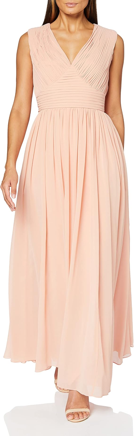 gina bacconi 女士雪纺长裙鸡尾酒会