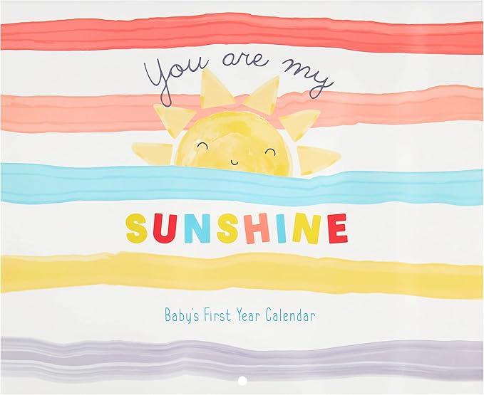 gibson ba3-24545 you are my sunshine 性别中性宝宝*年纪念日历111