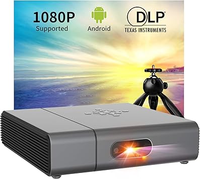 智能投影仪 Artlii Venus Wifi 蓝牙迷你投影仪 配备android 240 Ansi 流明dlp 投影仪 350英寸屏幕 家庭投影机支持4k 3d和 40 4d Keystone 数码影音 亚马逊中国