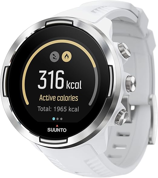 スント(suunto) 9 baro 越野跑智能手表 gps 登山【日本正品】,白色