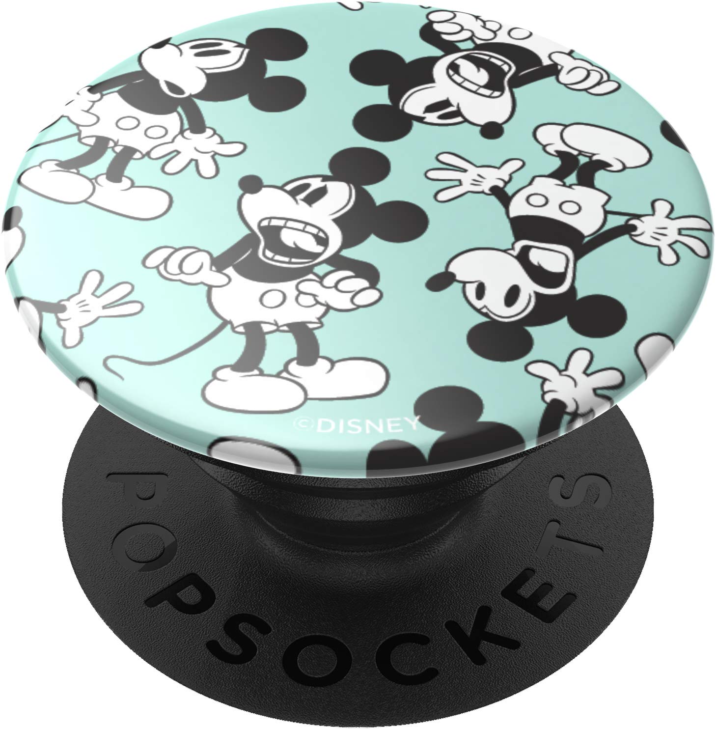 PopSockets PopGrip 可更换的扩展支架手柄，米奇薄荷图案