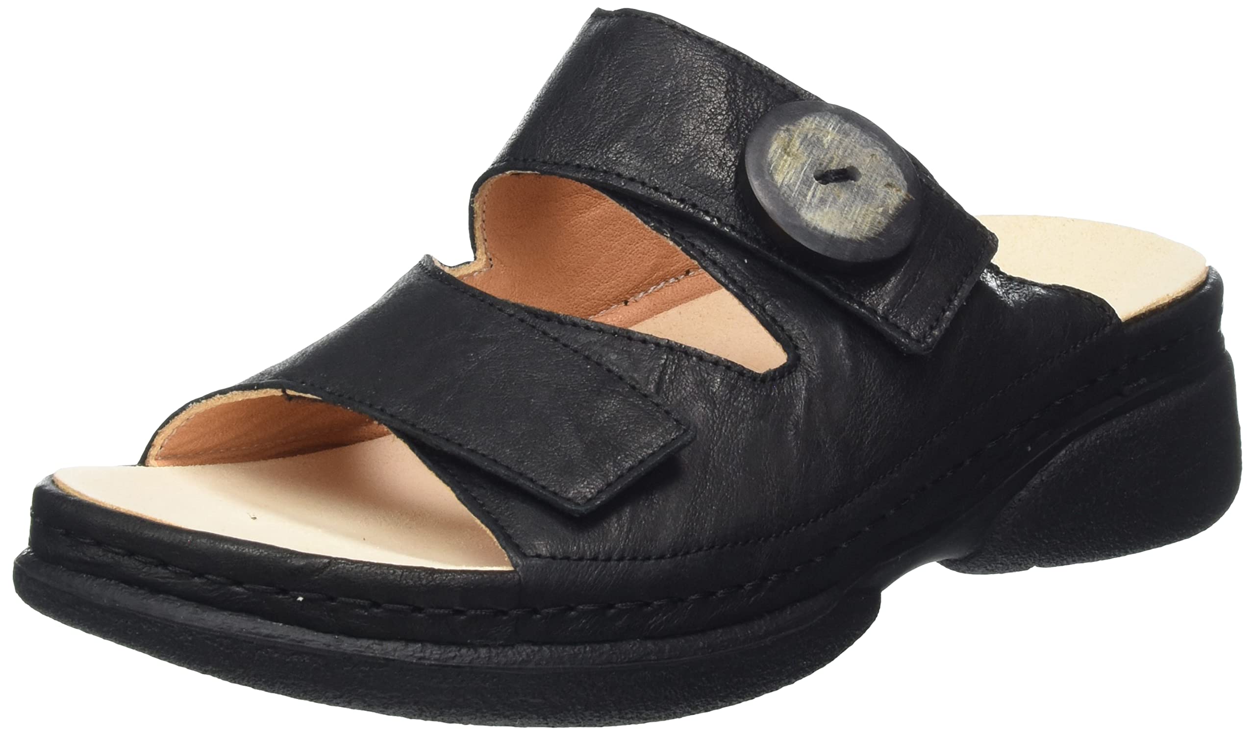 Think about it! Women's Cambio_3-000582 non-chrome tanned removable insole muels