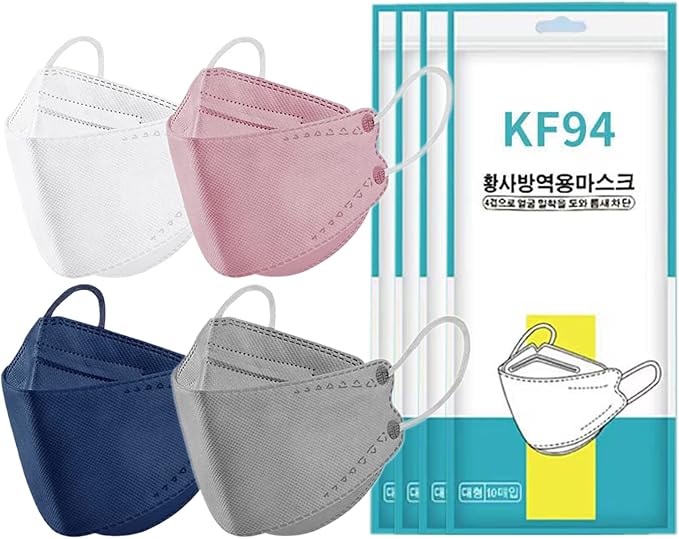 timeziyi kf94 男女同款3d鱼嘴型口罩