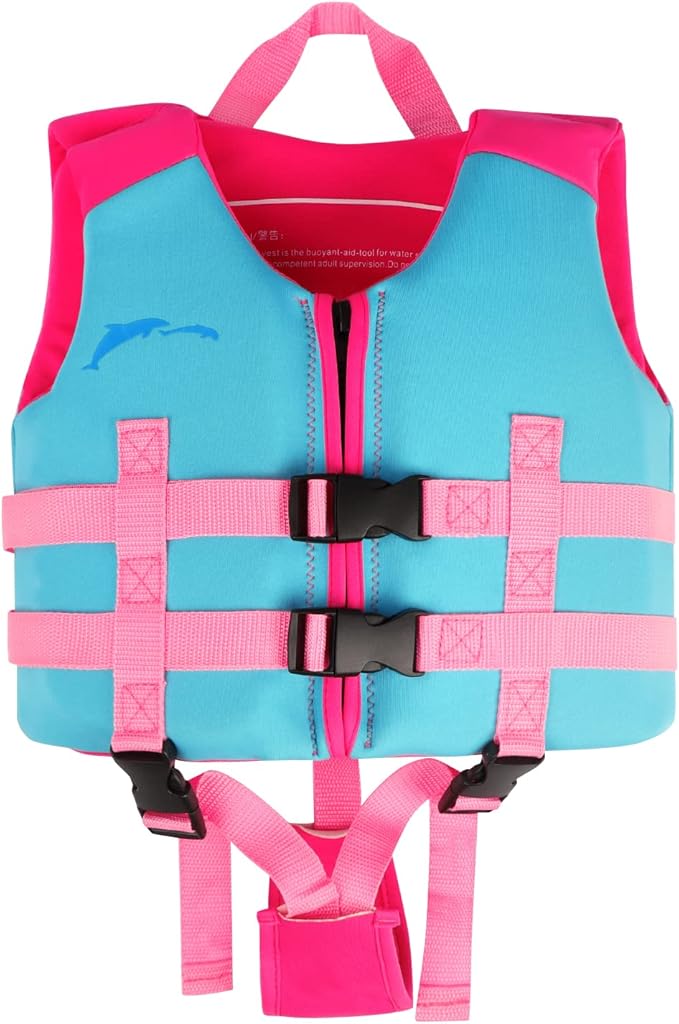 儿童游泳背心女孩漂浮背心游泳训练夹克学习游泳辅助工具
