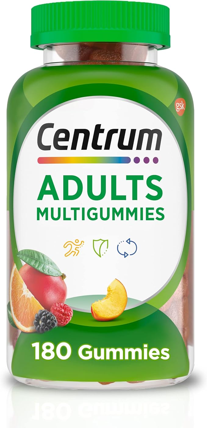 centrum 善存 multigummies 成人复合维生素软糖,水果味,180粒