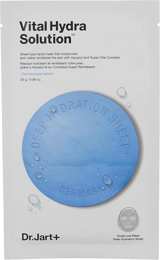 dr. jart  vital hydra solution 面膜,5片